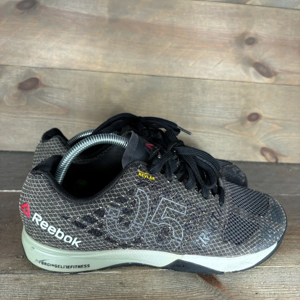 reebok crossfit nano 5.0 womens size 9.5 shoes black lifting training sneaker
